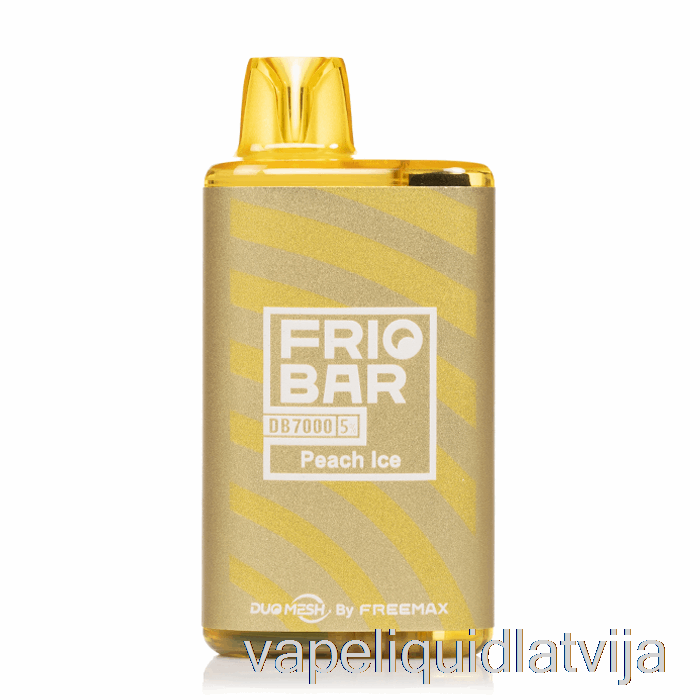 Freemax Friobar Db7000 Vienreizējās Lietošanas Persiku Ledus Vape šķidrums